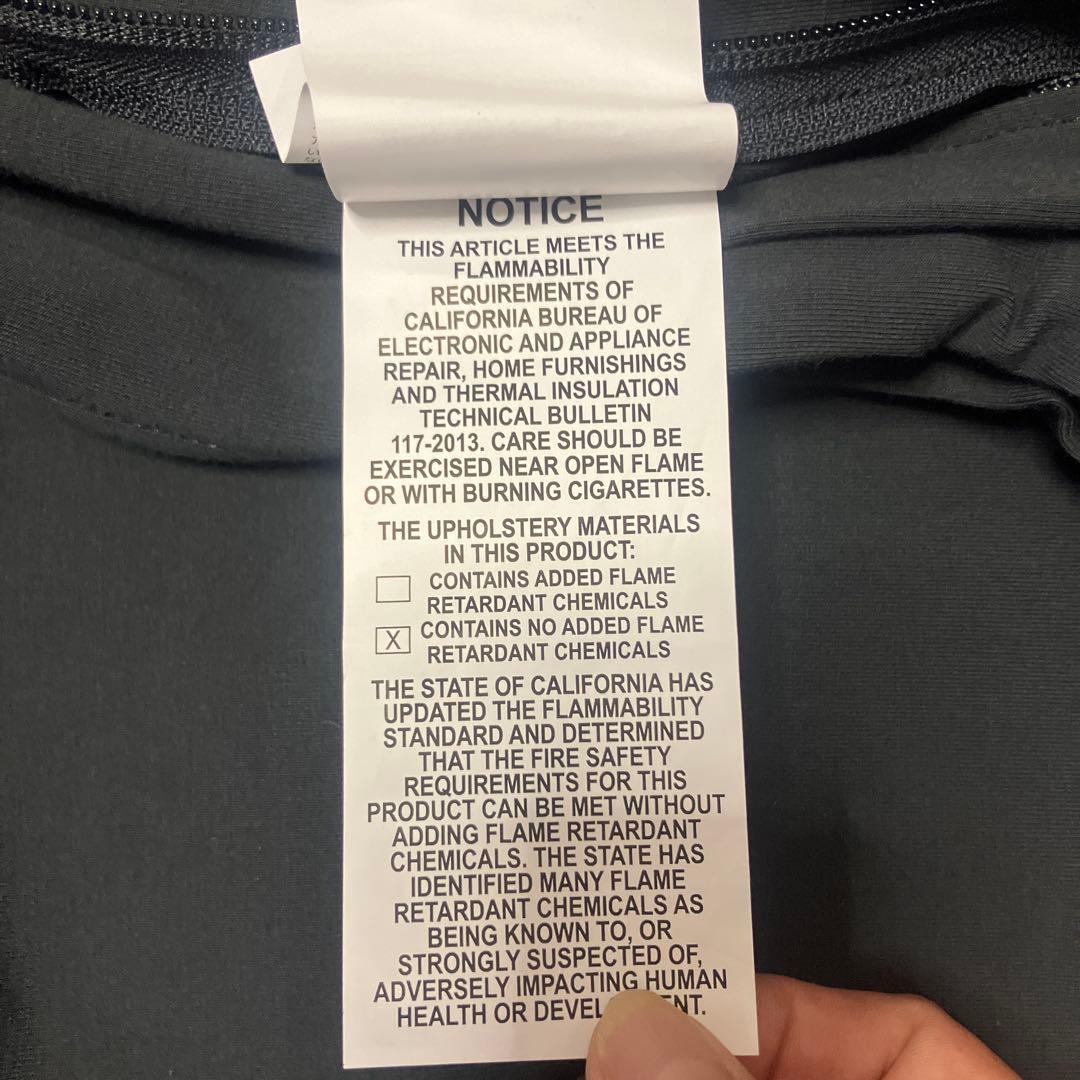 Yogibo ソファカバー ダークグレー