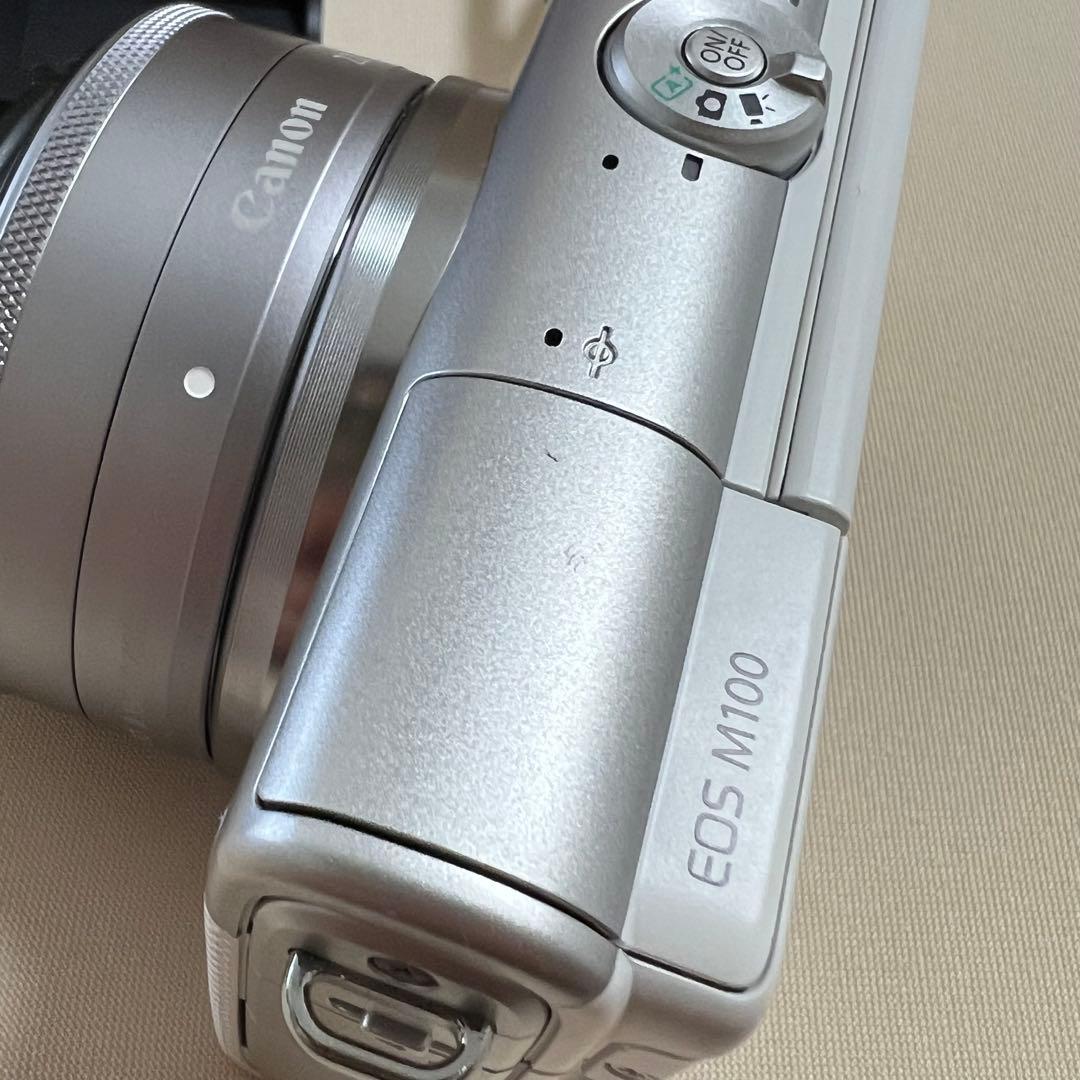 Canon EOS M100 ダブルレンズキット ホワイト＋Utulens
