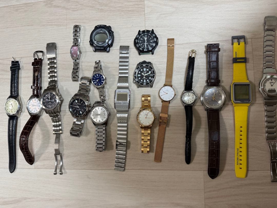 CEIKO、CASIO、DW…時計セット(23個) ジャンク
