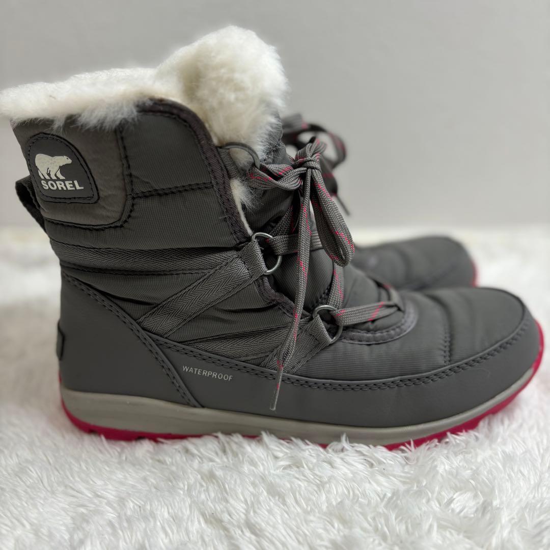 未使用に近い✨SOREL ソレル ウィットニーショートレース ブーツ 25cm