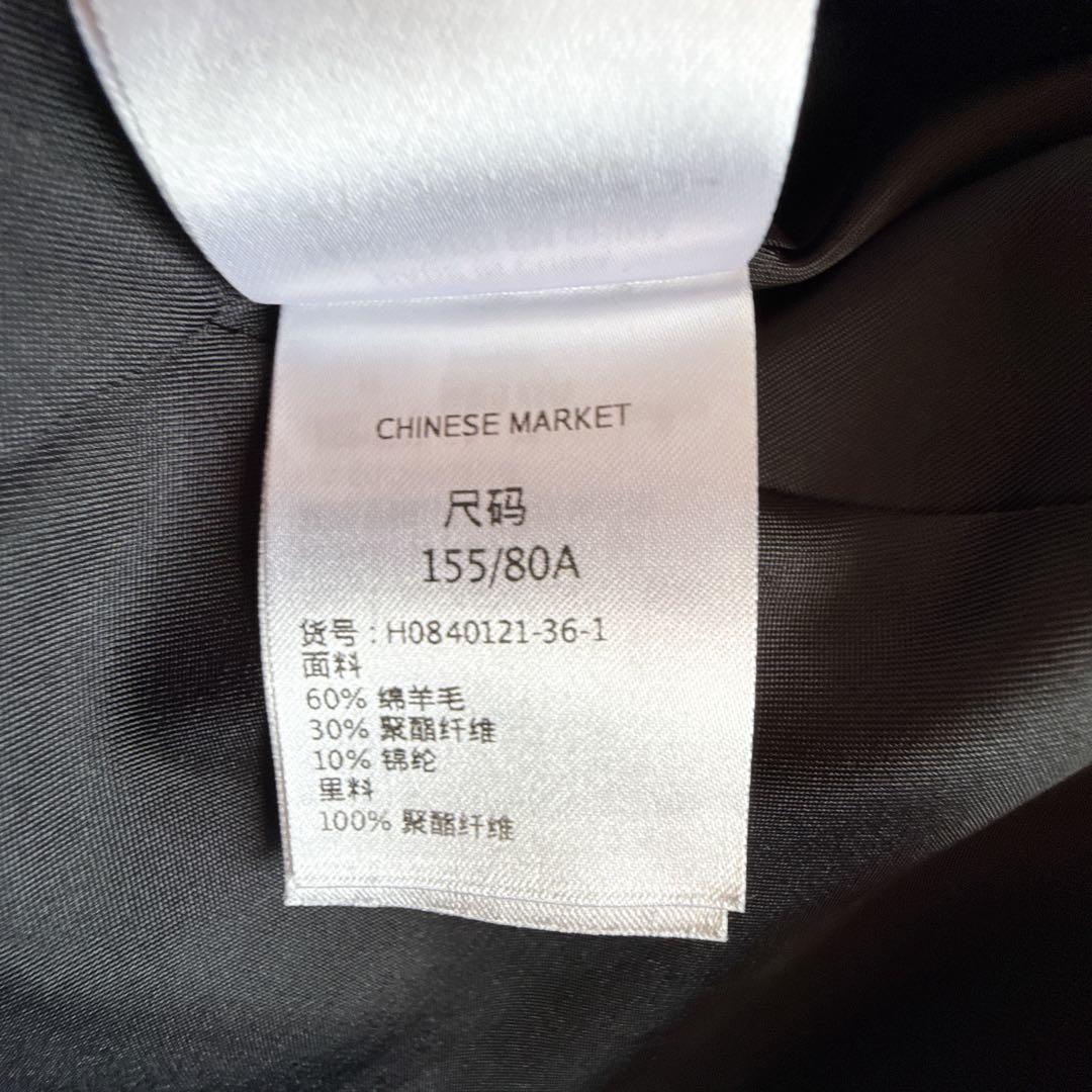 極美品 MAX&Co. MaxMara 現行モデル ピーコート 黒 イタリア製
