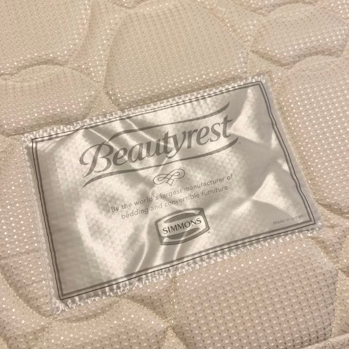 【値下げ】SIMMONS/beauty rest ダブルベッド マットレス