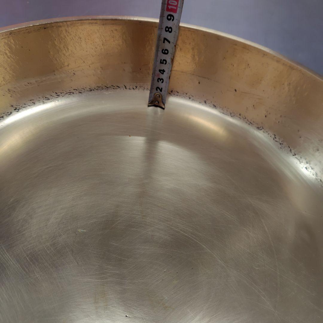 砲金 天ぷら鍋 40cm