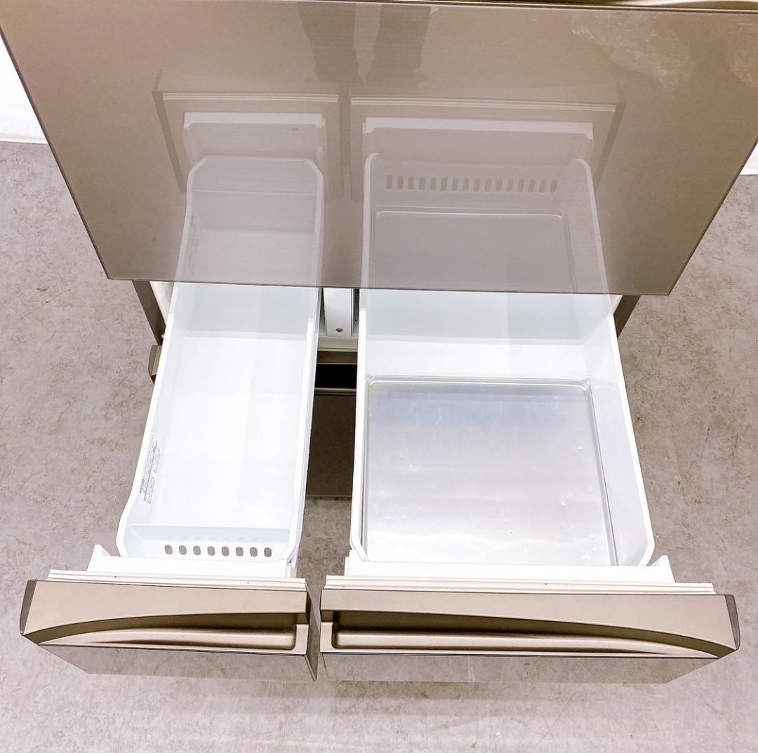 20年製 TOSHIBA 冷蔵庫 GR-S500GZL(ZH) 501L 右開き