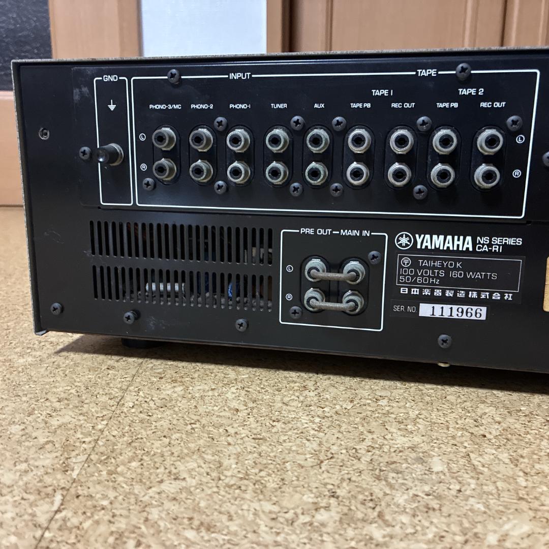 YAMAHA CA-R1 プリメインアンプ 現状品
