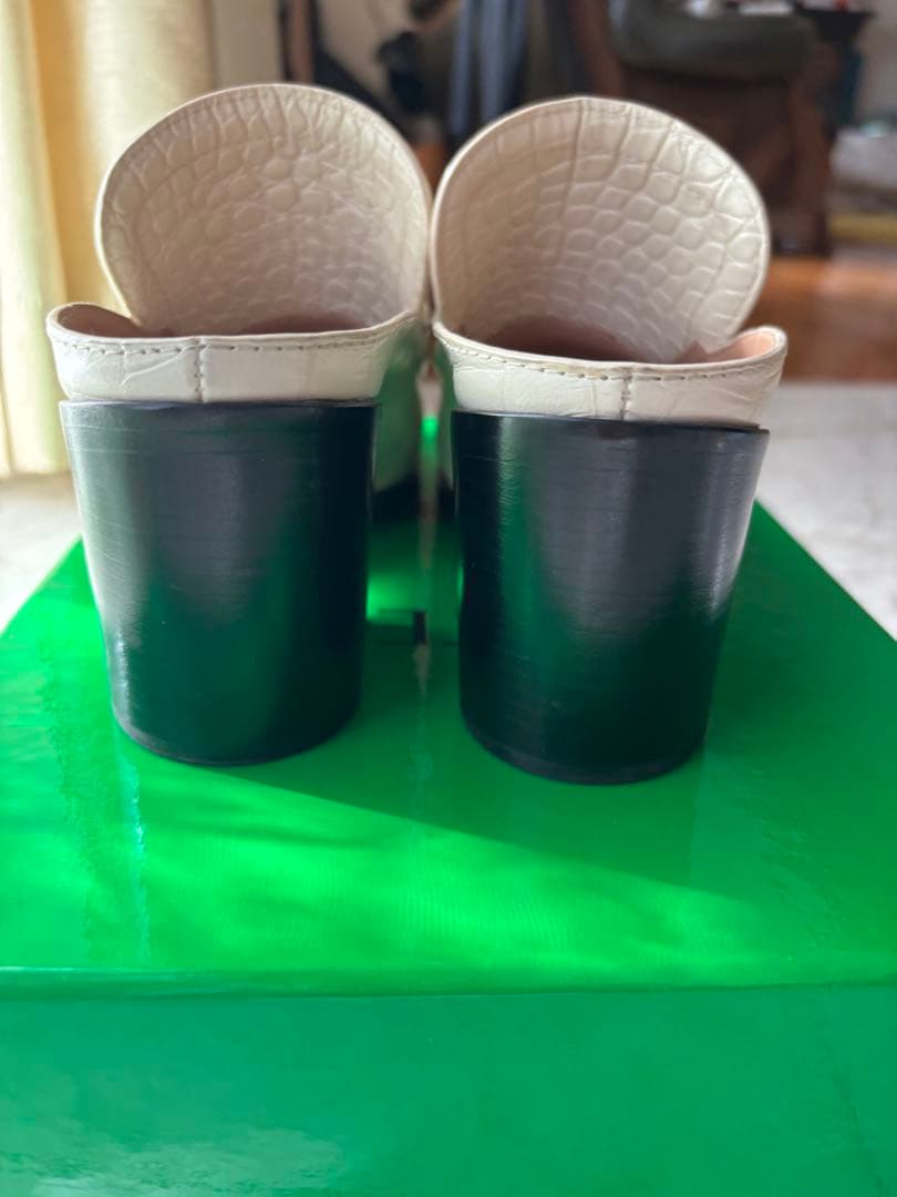 BOTTEGA VENETA クロコ ヒール ミュール