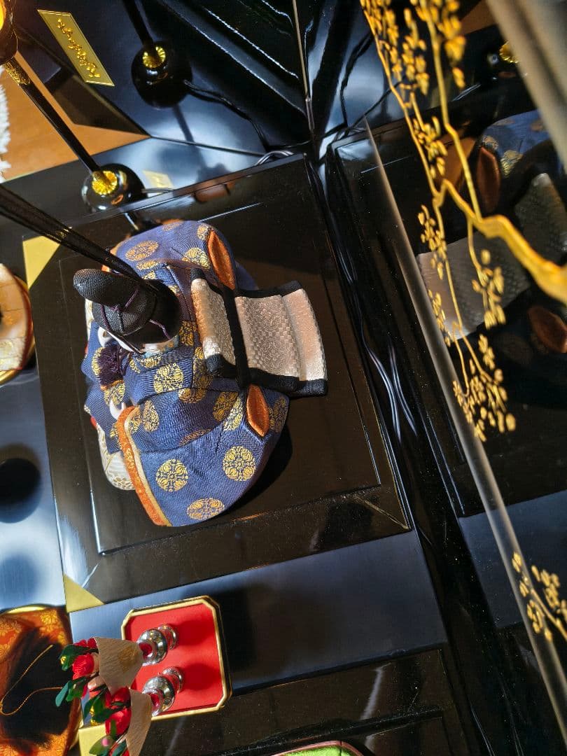 【引き取り限定】雛人形　七段飾り　木目込み　レトロ