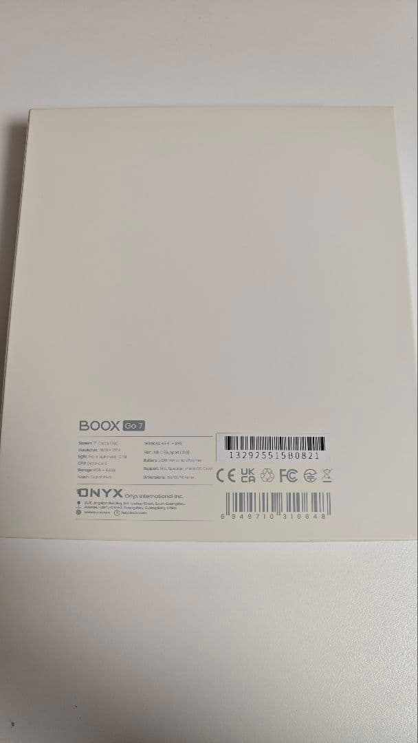 BOOX GO7 モノクロ 純正ケース＆ペン付き