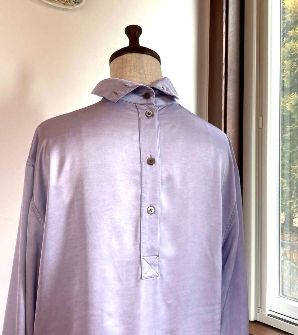 DRIES VAN NOTEN ラベンダー　シャツ　　　　　　　　　プルオーバー