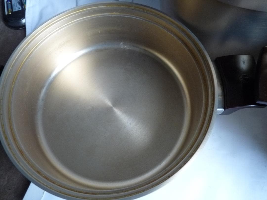 しばのキッチンゴールド鍋セット 径26、高さ18/13/8.5ｃｍ