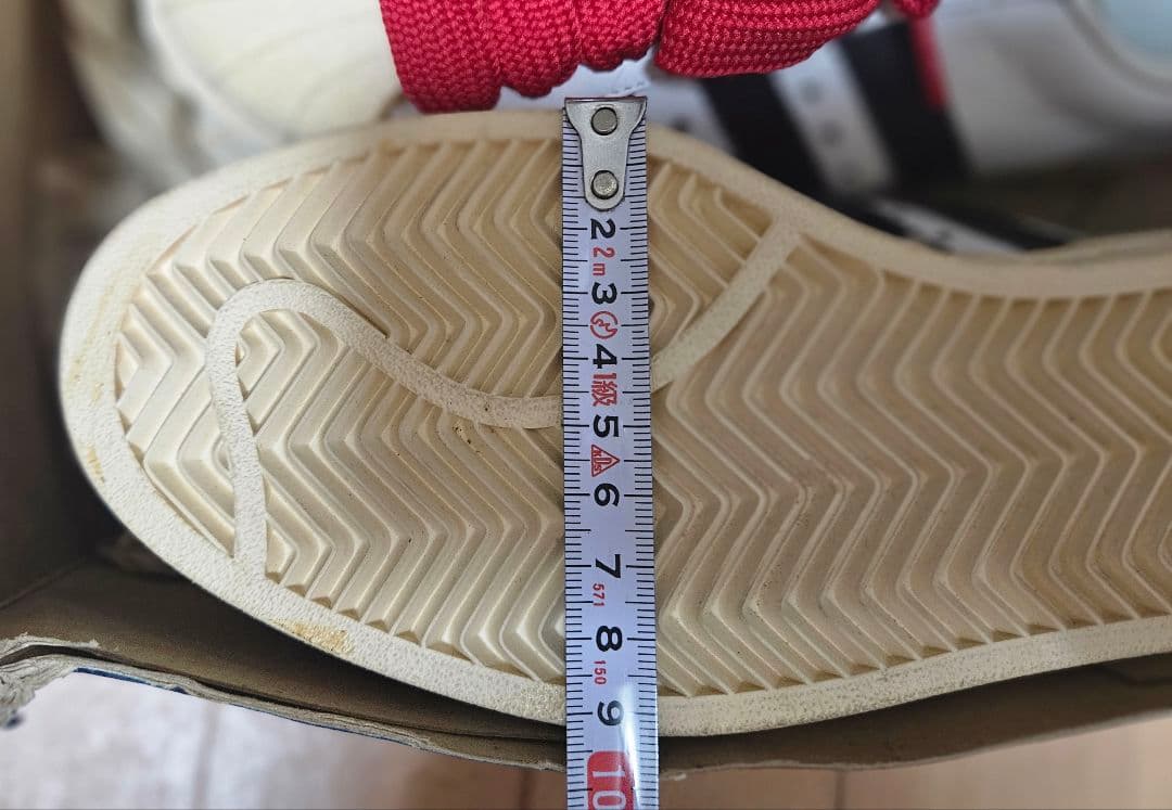 1980s　フランス製adidas スーパースター箱付き金ベロ