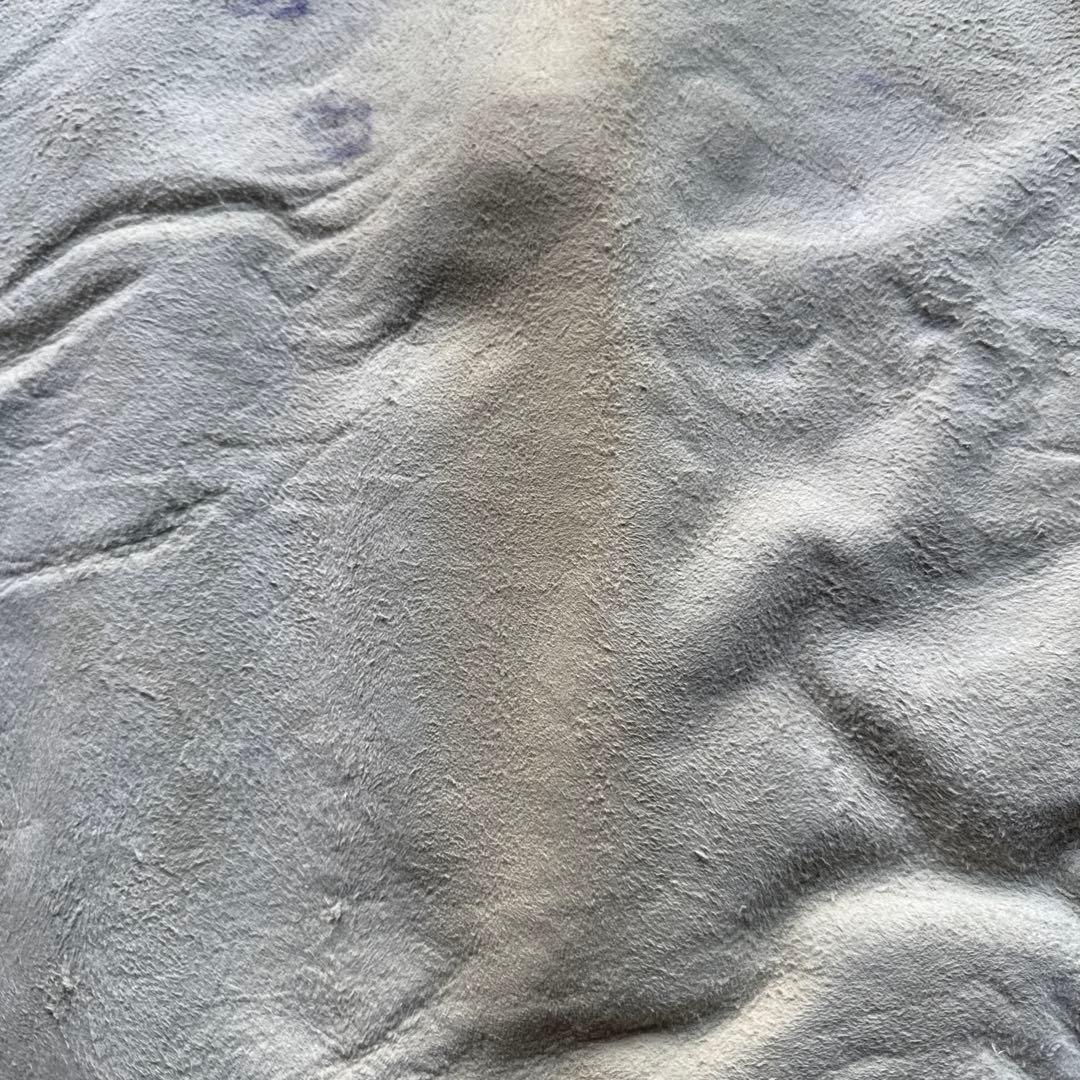 クリーム色 羊毛ラグ 大判80x110cm