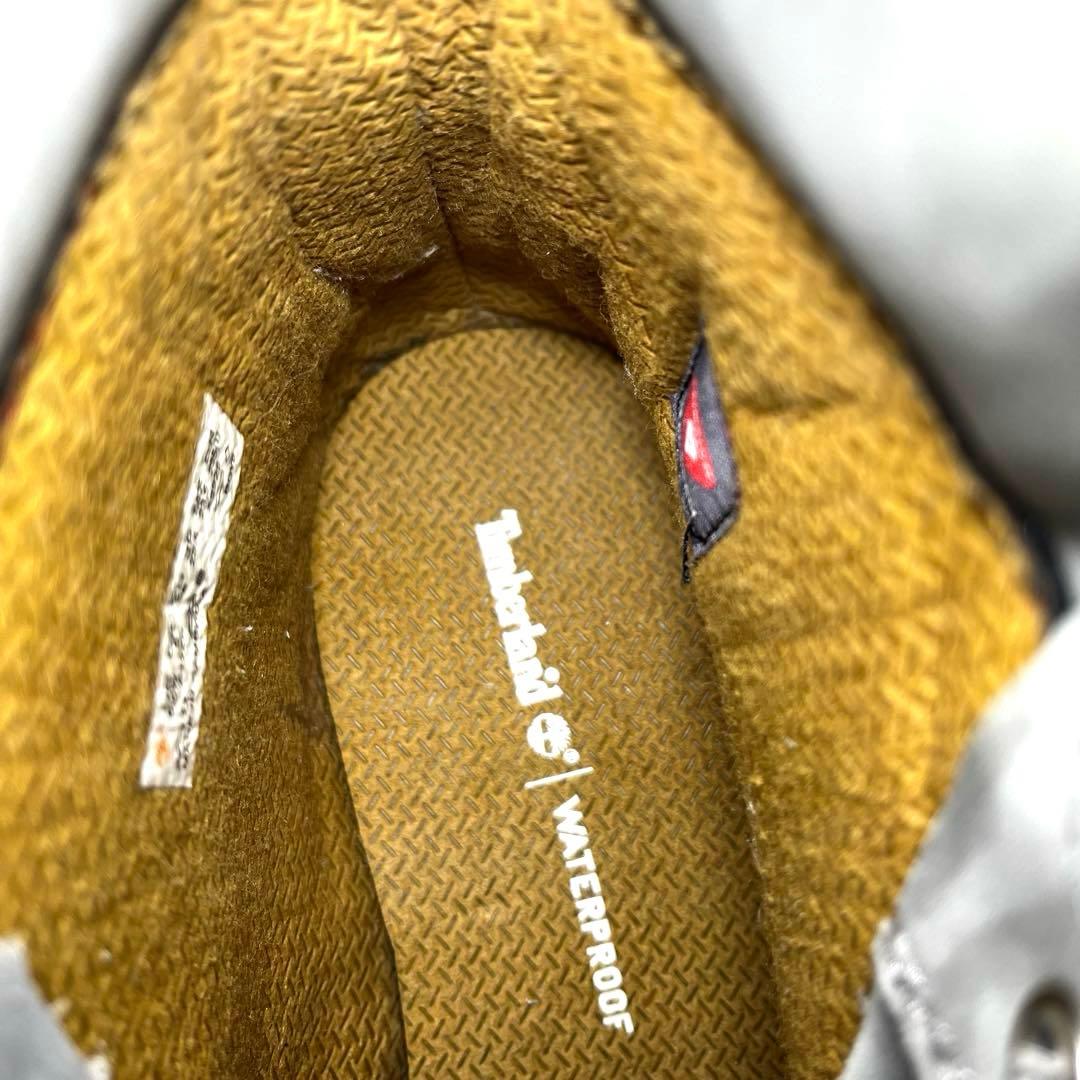 未使用級【ティンバーランド】６インチプレミアムウォータープルーフ♡グレー23.5