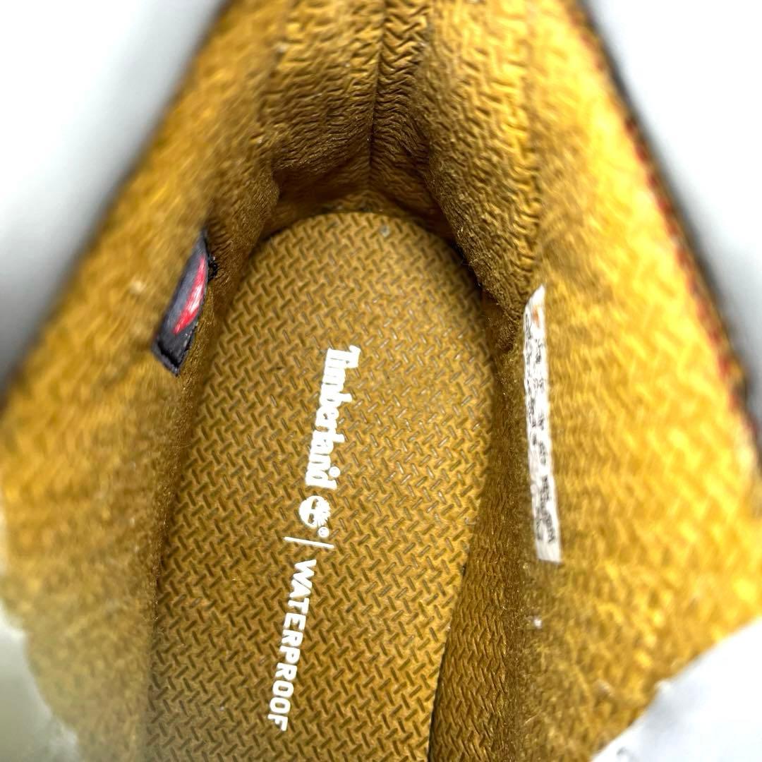 未使用級【ティンバーランド】６インチプレミアムウォータープルーフ♡グレー23.5