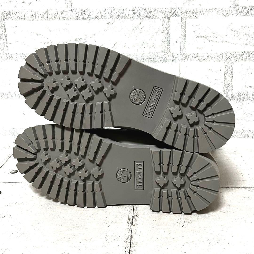 未使用級【ティンバーランド】６インチプレミアムウォータープルーフ♡グレー23.5