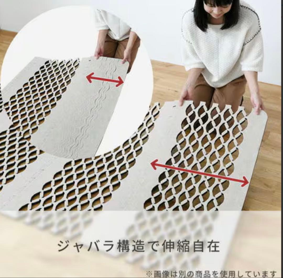 すのこ型吸湿マット エアジョブ　ダブルサイズ