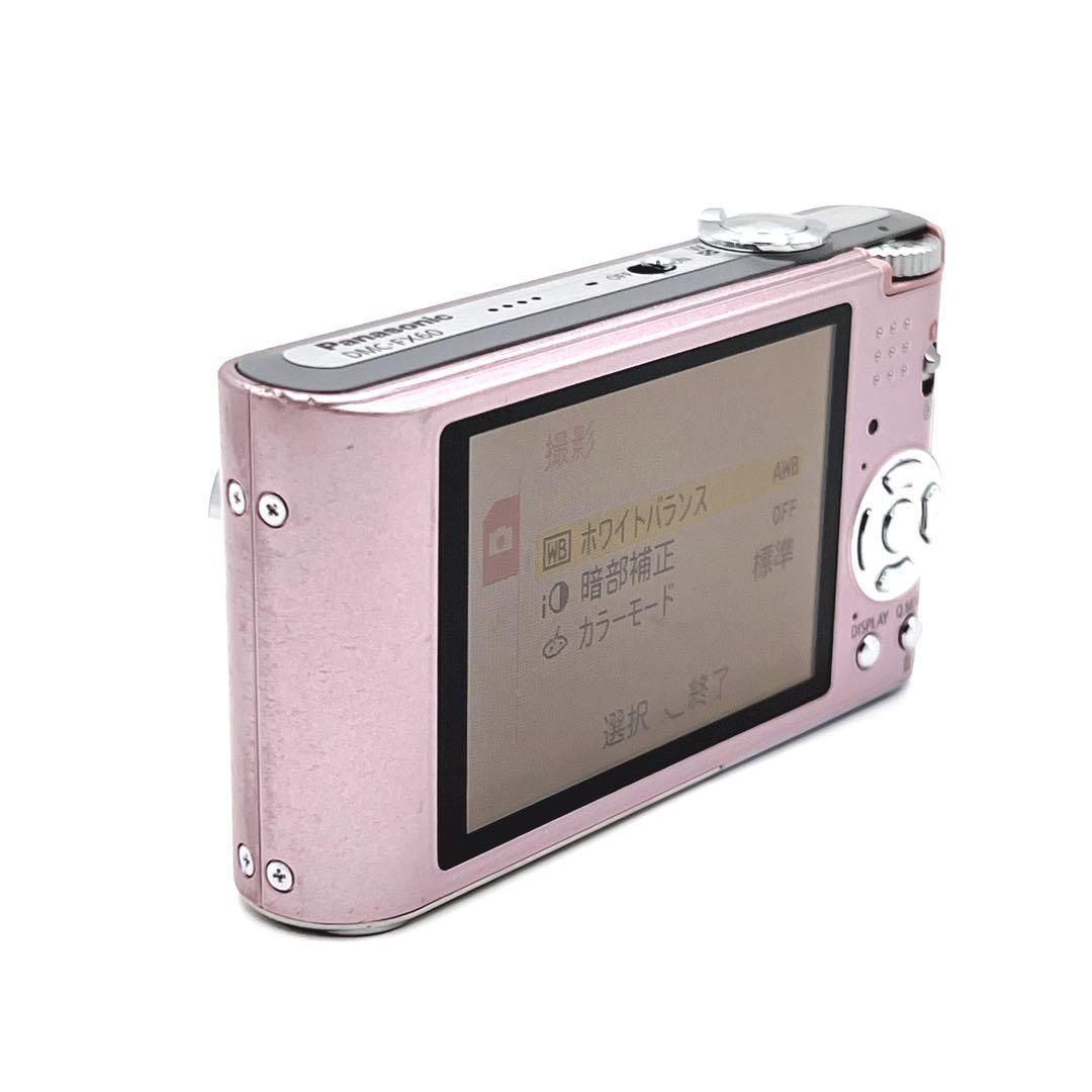 【美品】 Panasonic LUMIX DMC-FX60 ケース付き ピンク