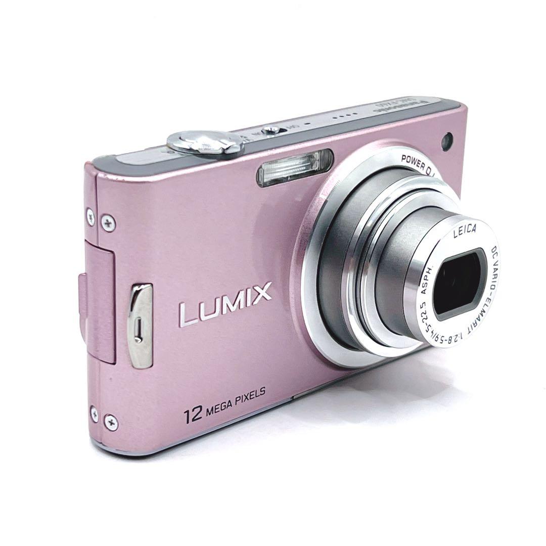 【美品】 Panasonic LUMIX DMC-FX60 ケース付き ピンク