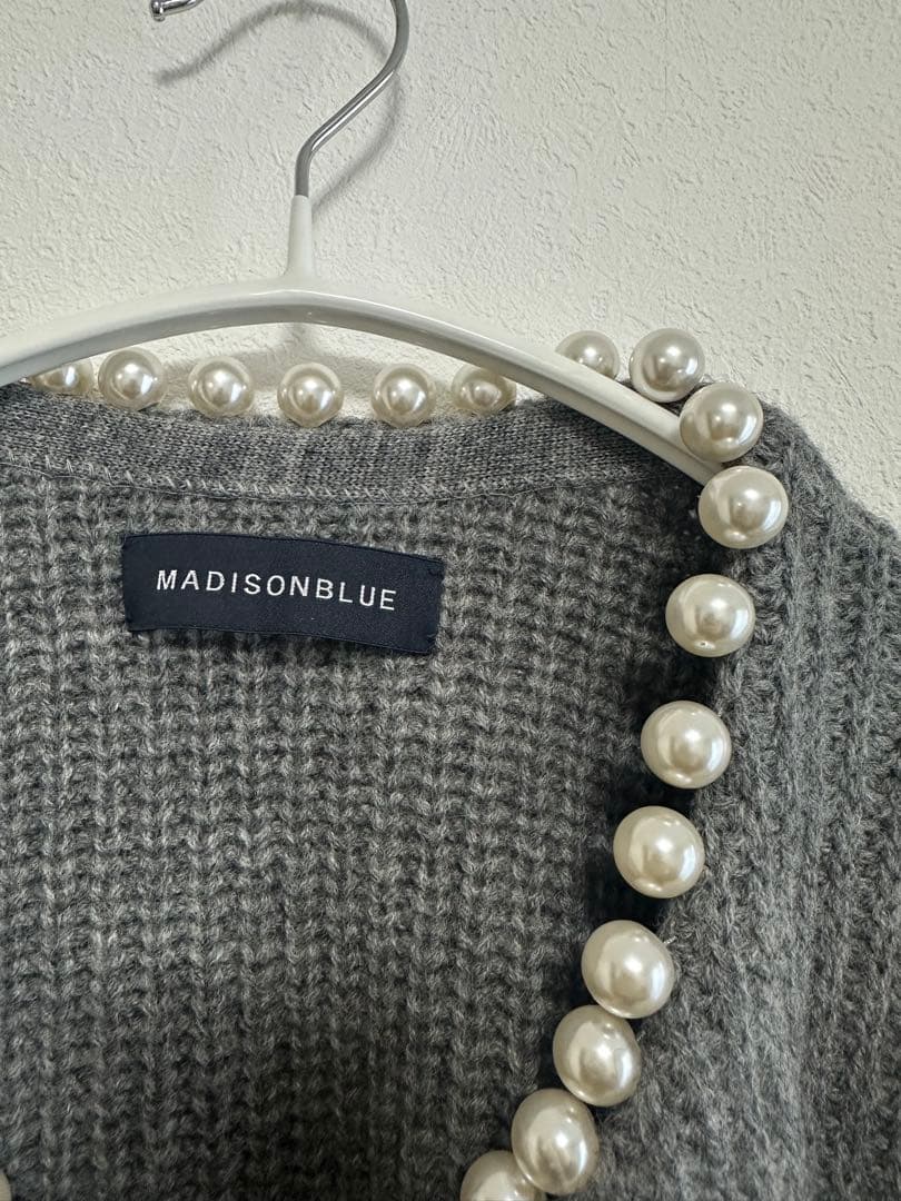 MADISONBLUE パールボタンカーディガン　Deuxieme Classe