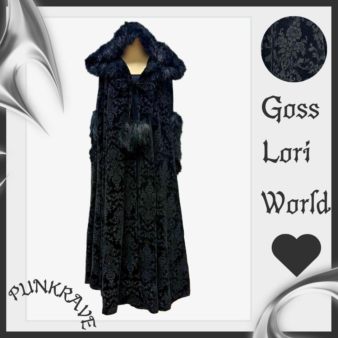美品✨ゴスロリワールド マント ケープ PUNKRAVE ゴージャス ジャガード