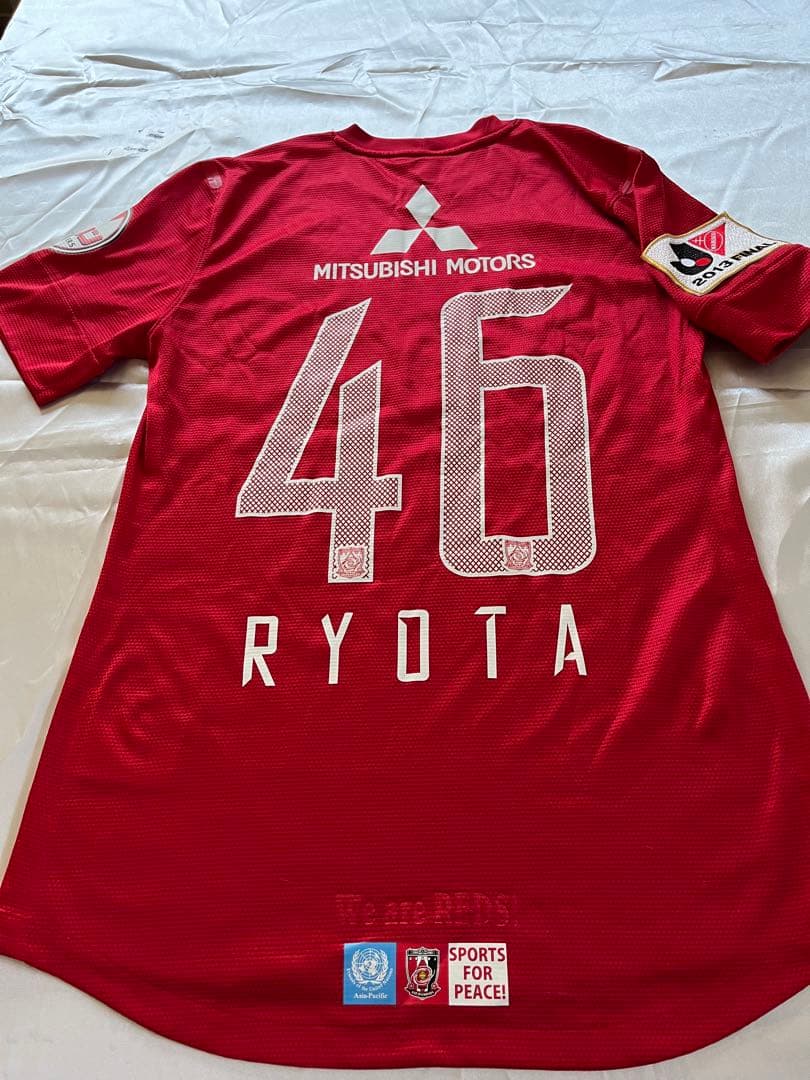 【レア】浦和レッズ 2013年ナビスコカップ決勝 ユニフォーム46番森脇良太選手