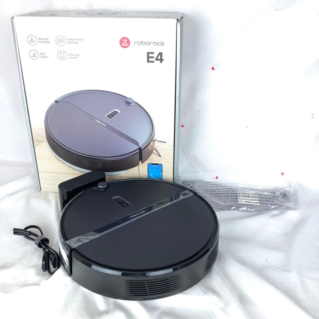 未使用 ロボット掃除機 roborock E4 E452-04