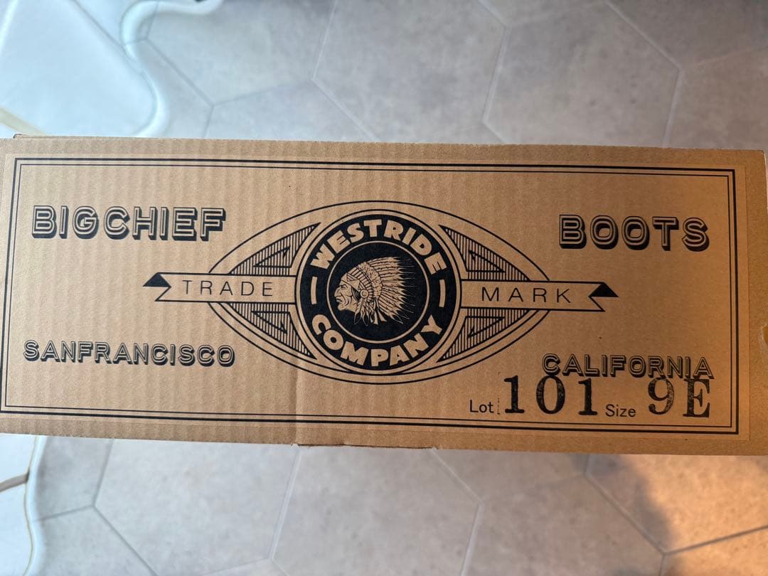 WESTRIDEウエストライド　ビッグチーフブーツBIG CHIEF BOOTS
