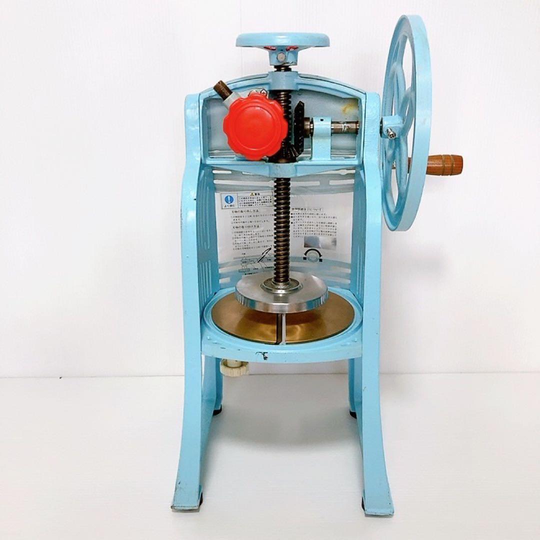 初雪 HA-110-S かき氷機 アイススライサー 手動 hatsuyuki