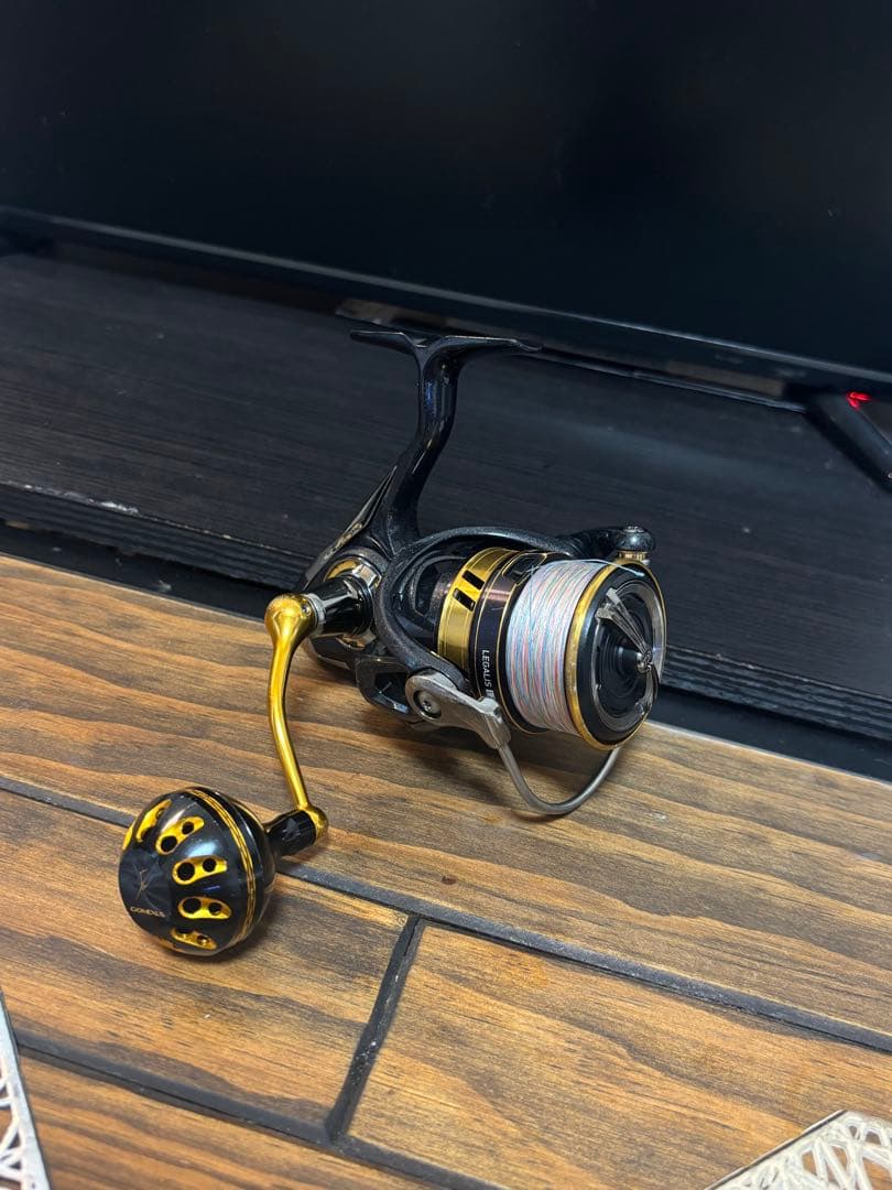 DAIWA 18LEGALIS LT4000D-C/ハンドル交換 / pe1.5