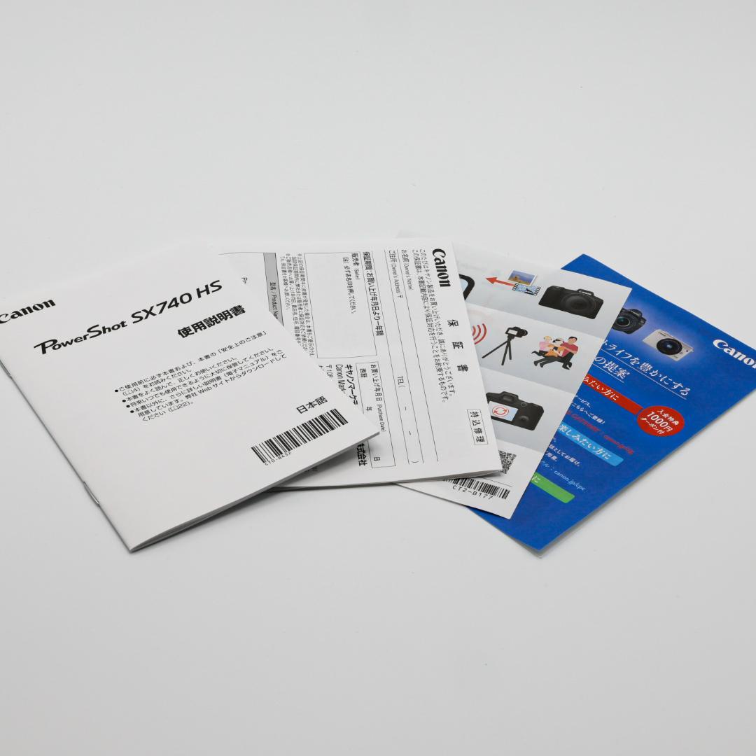 ヘナ【新品・未使用】Canon POWERSHOT SX740 HS黒