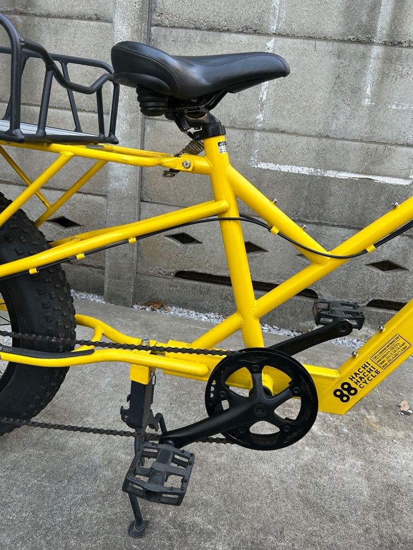 【国分寺引取】廃盤希少 88サイクル モンスターイエロー　コンテナ・おまけ付