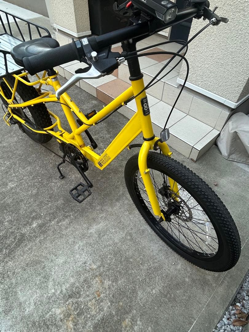 【国分寺引取】廃盤希少 88サイクル モンスターイエロー　コンテナ・おまけ付