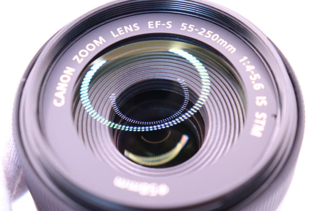 【新品級・保証付】Canon EF-S 55-250mm IS STM レンズ⑤
