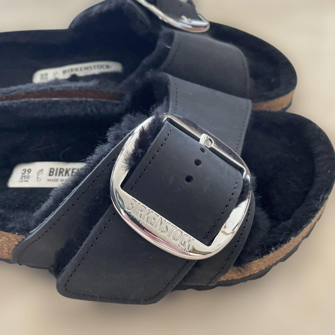 BIRKENSTOCK ブラック サンダル 39