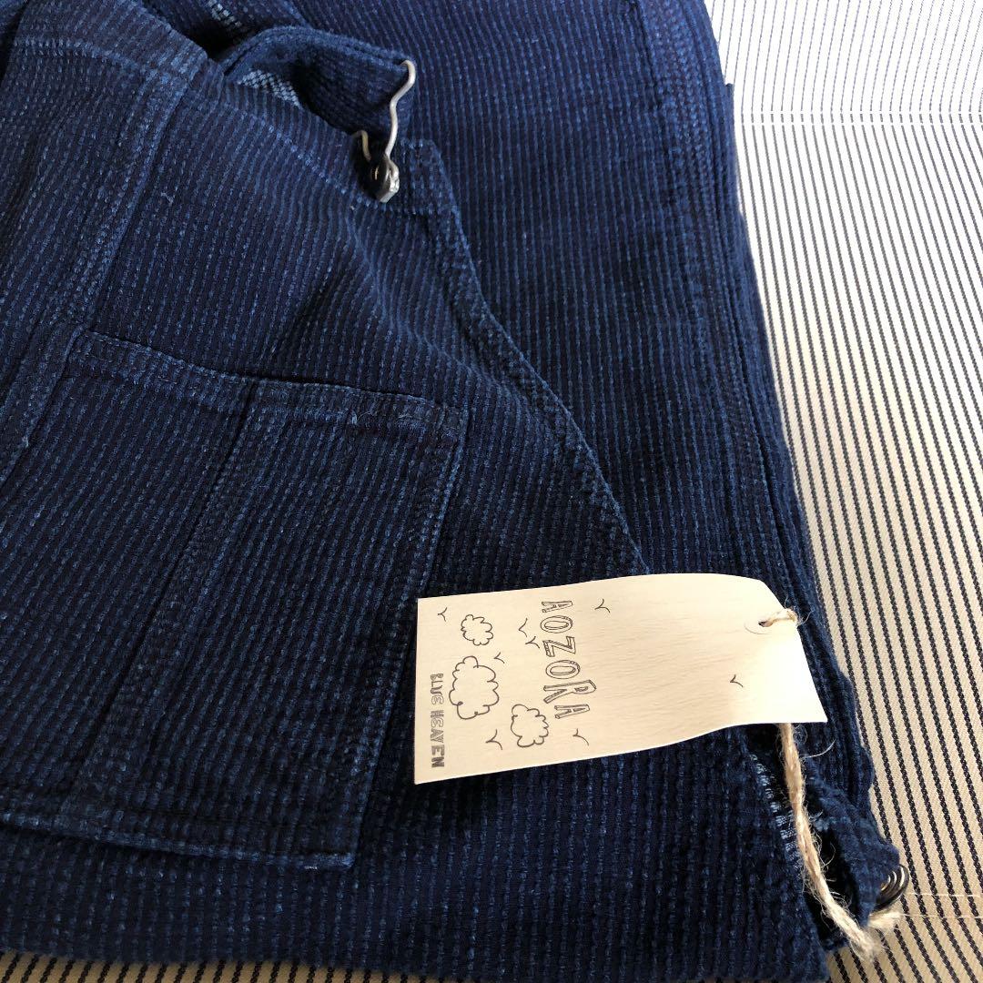 go slow caravan ゴースローキャラバン 刺子　オーバーオール　新品