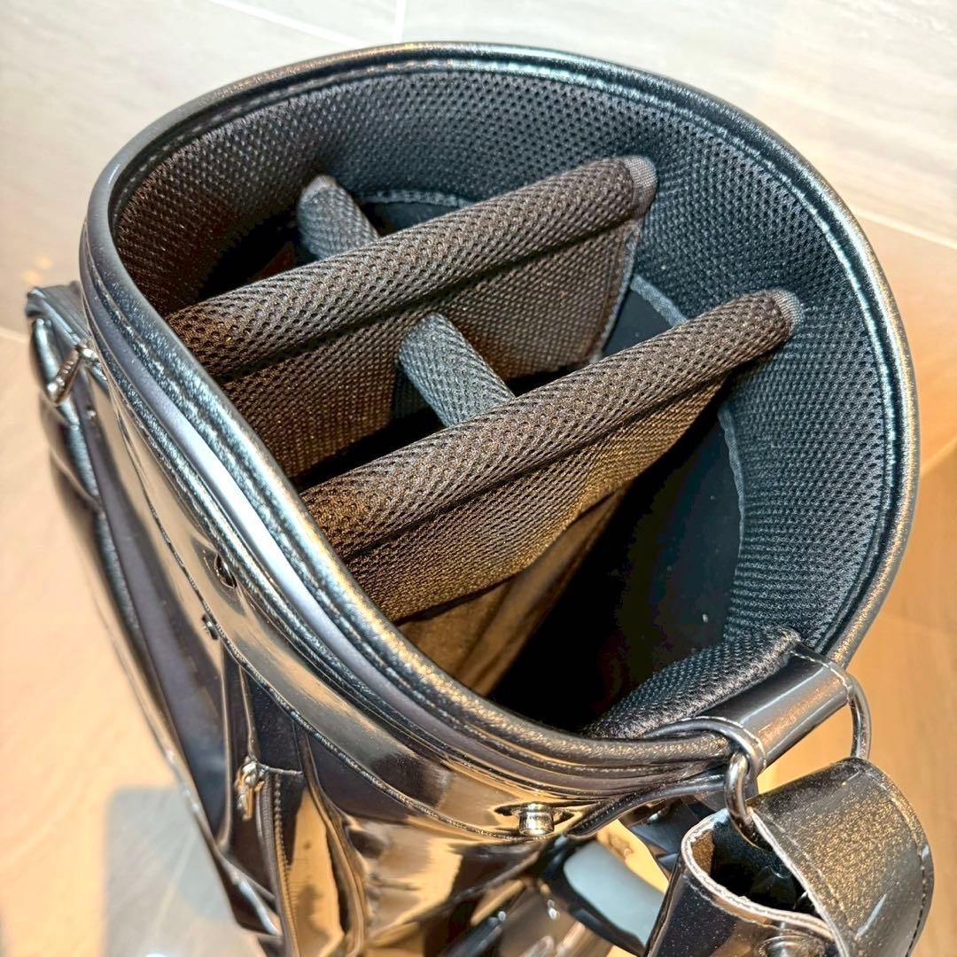 LEXUS キャディバッグ　3点式　非売品　9.5型　ゴルフバッグ　エナメル