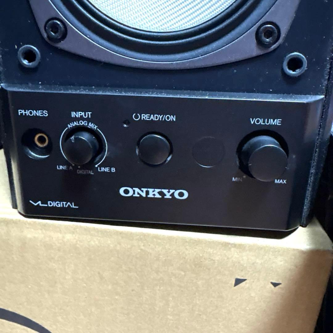 ONKYO GX-500HD パワードスピーカー　アナログ・光デジタル入力