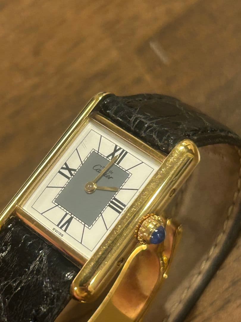 稼働品 Cartier　カルティエ/ヴェルメイユ マストタンク　クォーツ
