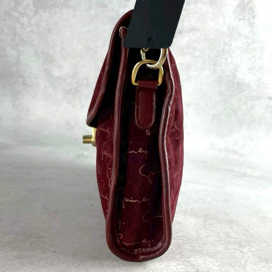 入手困難 極美品 ジバンシー ショルダーバッグ クロスボディ 総柄 ロゴ 金具