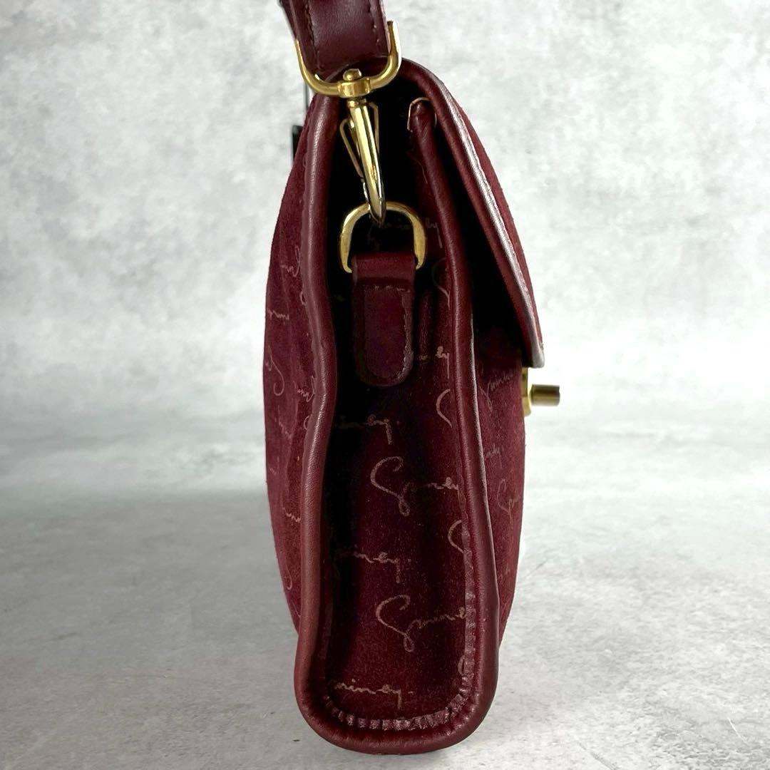 入手困難 極美品 ジバンシー ショルダーバッグ クロスボディ 総柄 ロゴ 金具