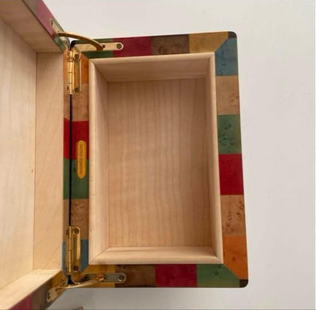 最終！HERMESラッカーウッドボックス〜アクセサリーボックス美品