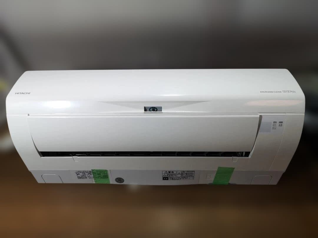 神奈川県内は無料工事、配送付き、室外機セット)日立18畳 2019年式 保証あり