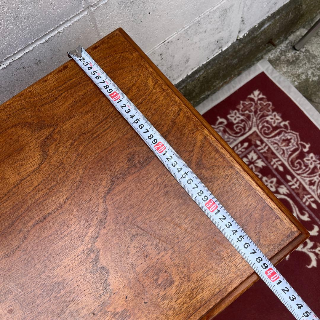 古家具ビンテージ品◾️引き出し付き 飾り棚 ディスプレイ棚 電話台 木製家具