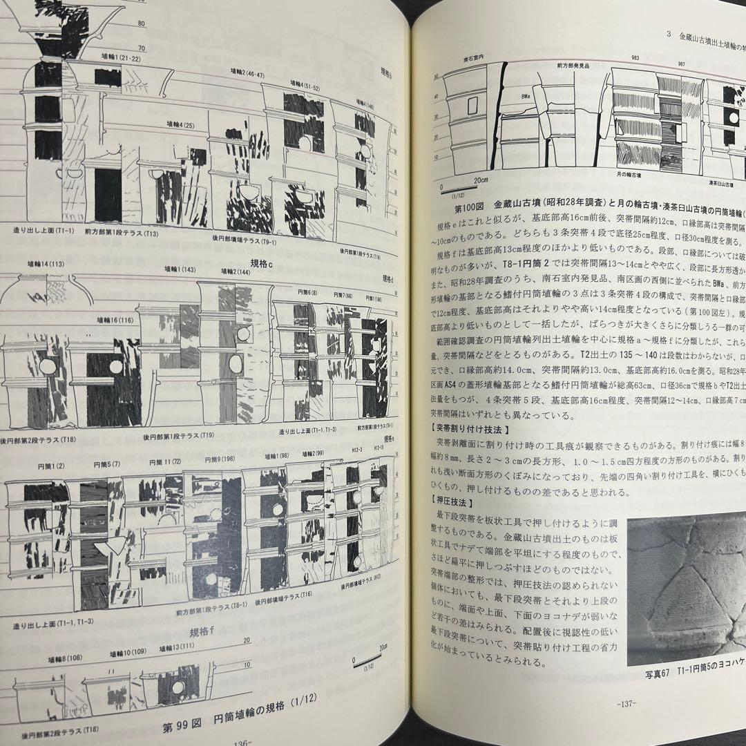 文化財調査報告書　金蔵山古墳　総括報告書　考古学　古墳時代　前方後円墳　埴輪