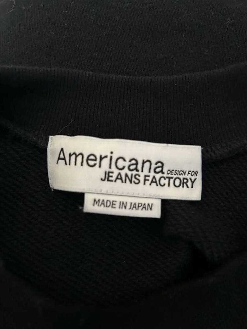 Americana JEANS FACTORY ボリュームスリーブ スウェット