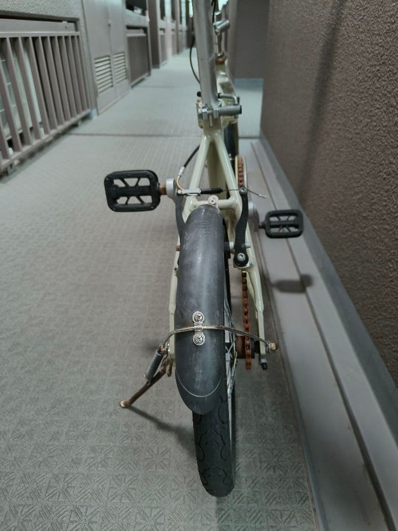 キャプテンスタッグ　折りたたみ自転車 シングルスピード　現状引き渡し