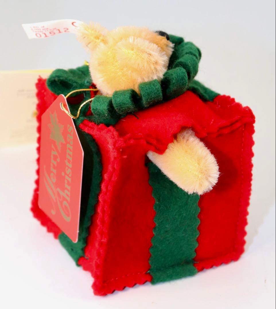 Teddybär Christmas Ornam. シュタイフ・オーナメントベア