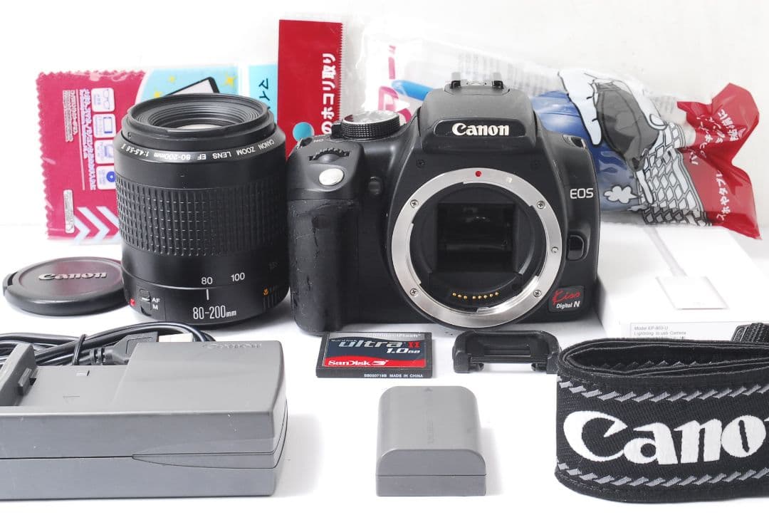 ❤初心者にオススメ❤Canon kiss N❤スマホに転送❤望遠レンズ❤