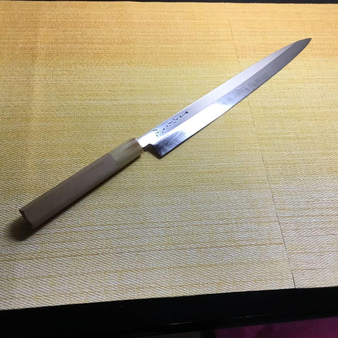 東京築地　有次　本焼柳刃包丁(ポンでお願い致します)