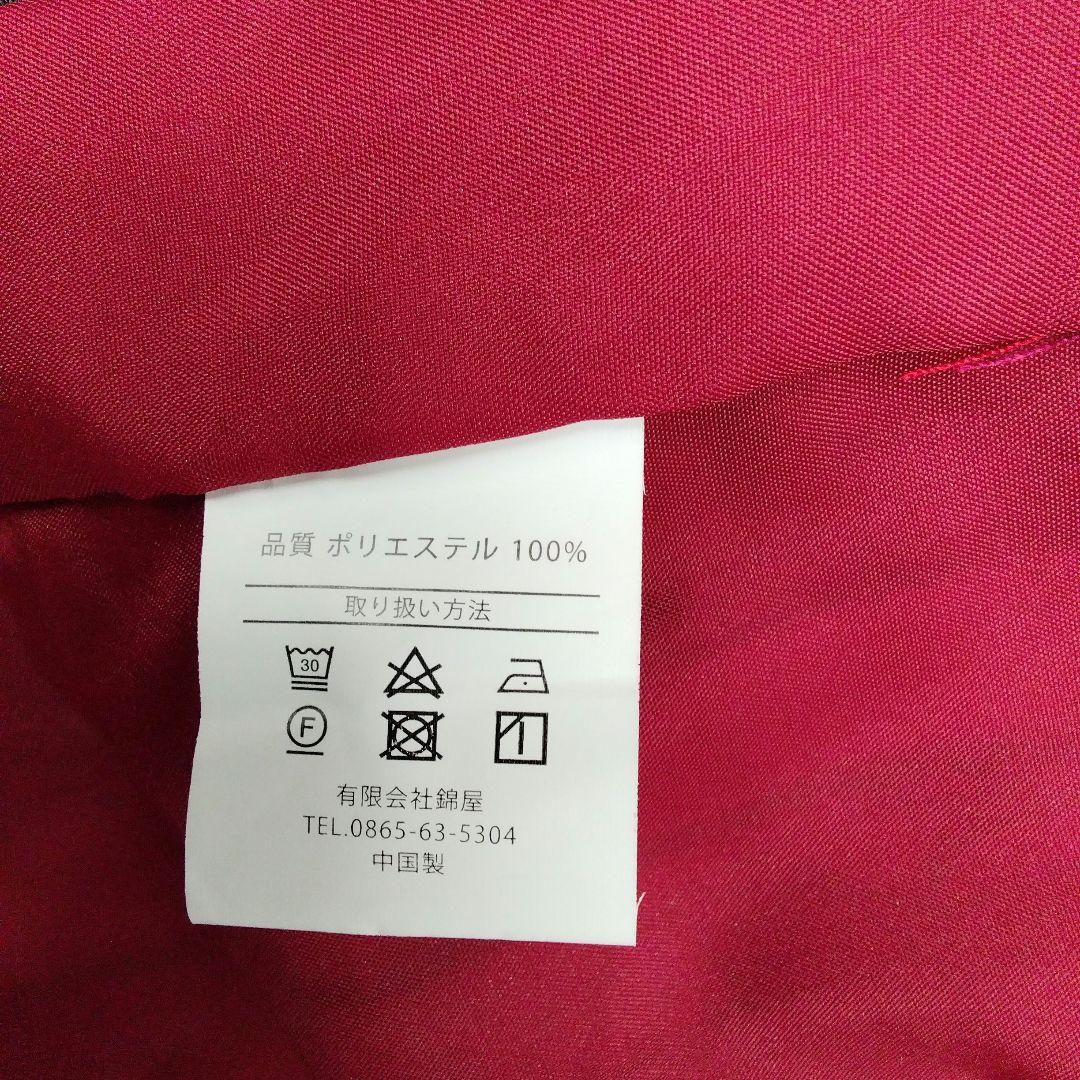 七五三♡着物　フルセット　矢羽根　黒　赤　3歳　皮布着　　♯3710